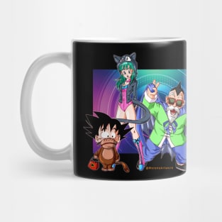 Dragon Ball Halloween (Kid Goku, Krillin, Bluma, Roshi) ドラゴンボール Mug